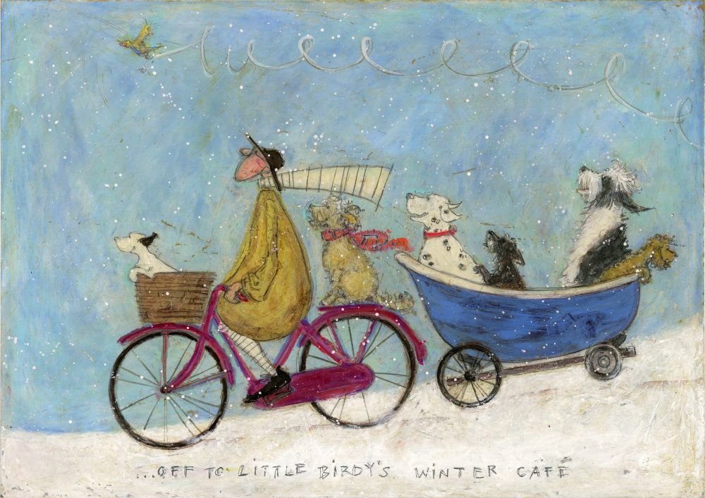 Off to Little Birdy's Winter Cafe